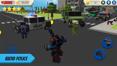 Robot Hero: City Simulator 3D Ekran Görüntüleri
