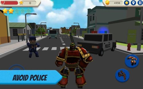 Robot Hero: City Simulator 3D-screenshot-2