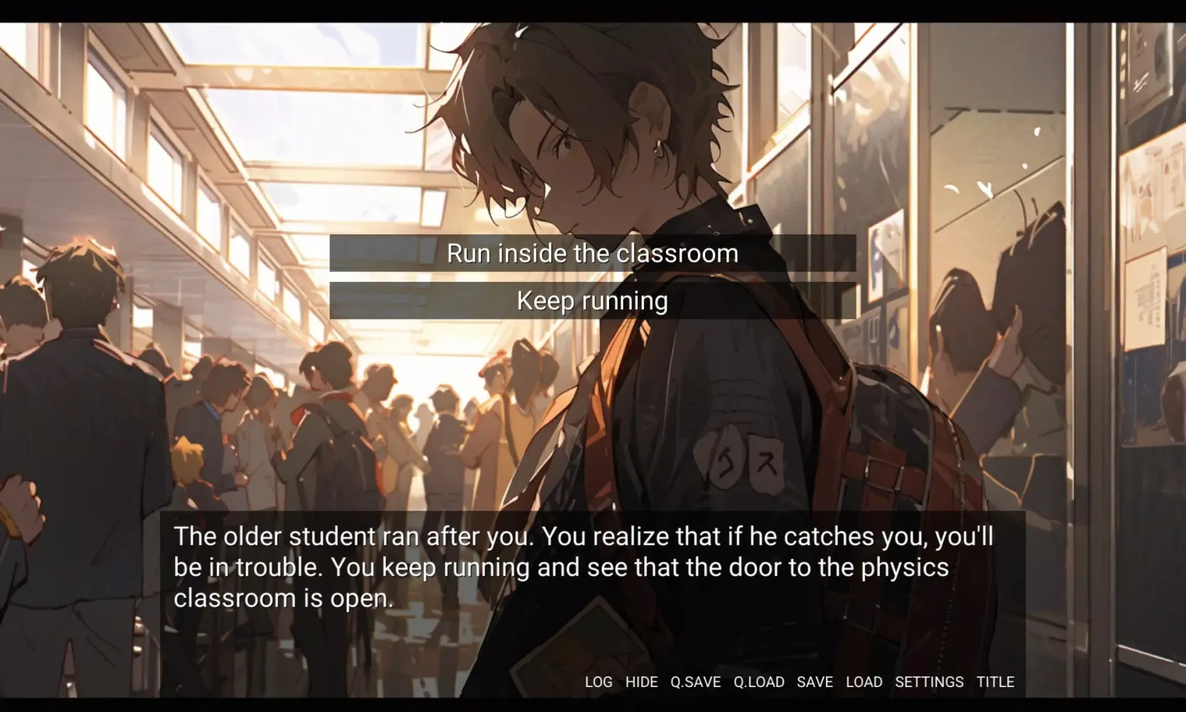 Capturas de tela do School Life