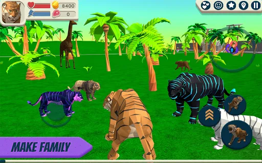 Tangkapan skrin Tiger Simulator 3D