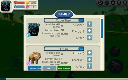 Tangkapan skrin Tiger Simulator 3D