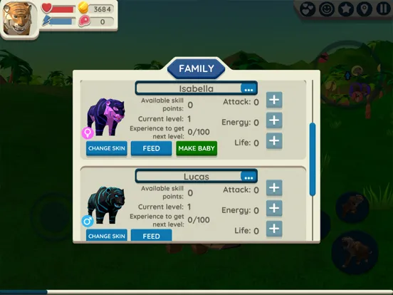 Tiger Simulator 3D iPad  স্ক্রিনশট