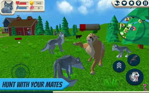 Wolf Simulator: Wild Animals 3 Screenshots