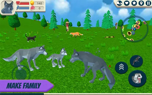 Wolf Simulator: Wild Animals 3 Screenshots