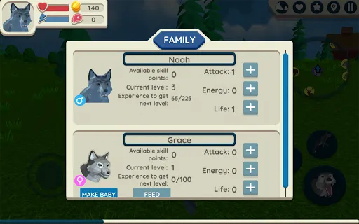 Wolf Simulator: Wild Animals 3 Screenshots