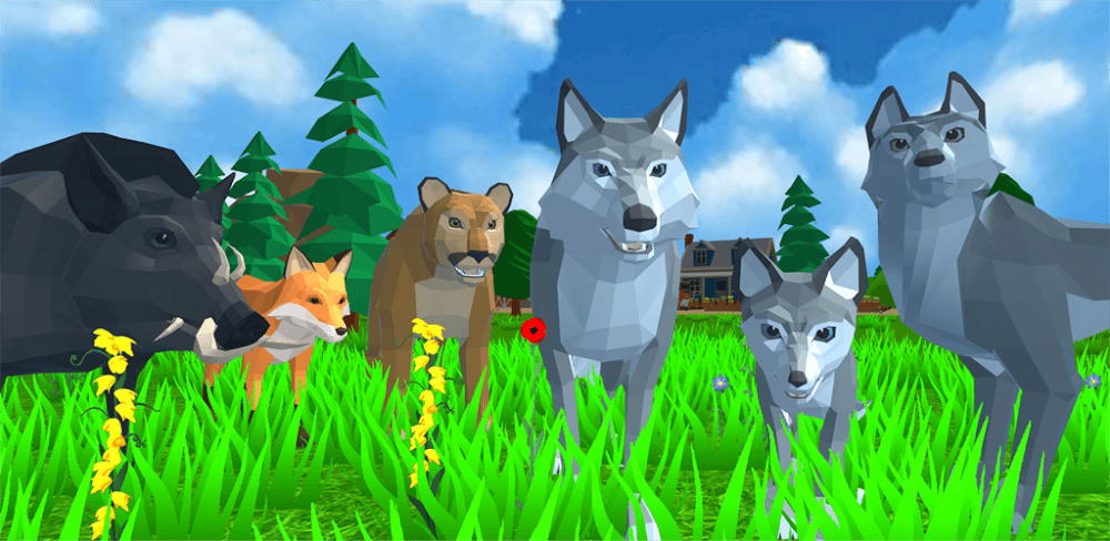 Wolf Simulator: Wild Animals 3