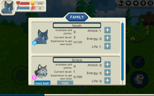 Wolf Simulator: Wild Animals 3-screenshot-4