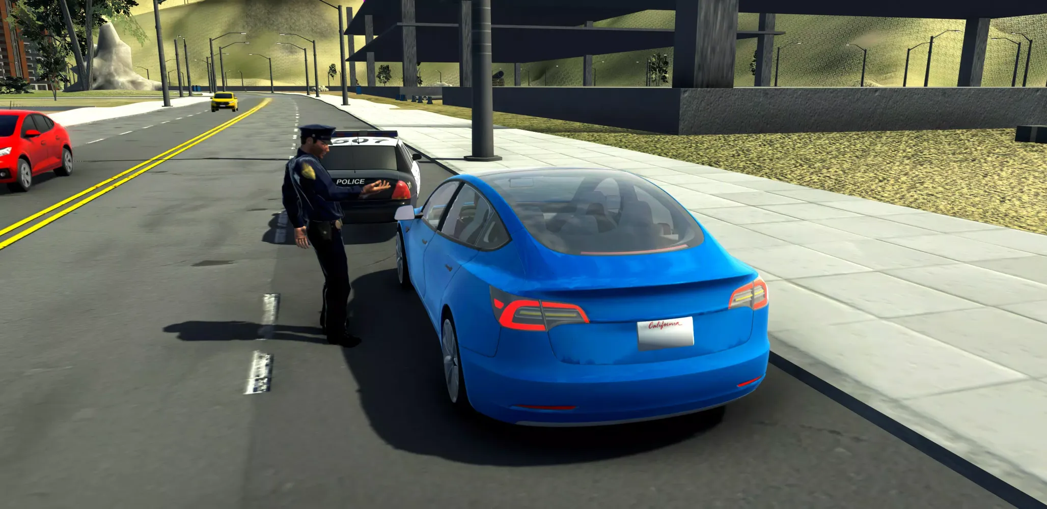 Electric Car Driving Simulator Screenshots