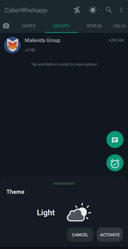 CyberWhatsapp Screenshots