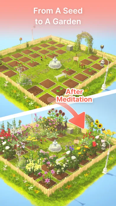 Capturas de tela do Bloomy: Your Inner Garden