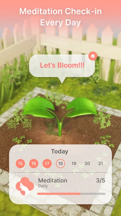 Capturas de tela do Bloomy: Your Inner Garden