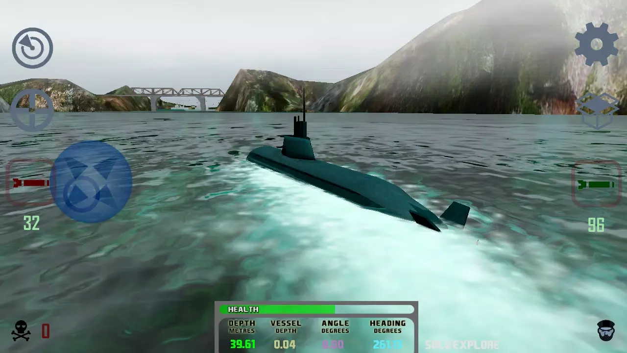 Submarine Sim MMO スクリーンショット
