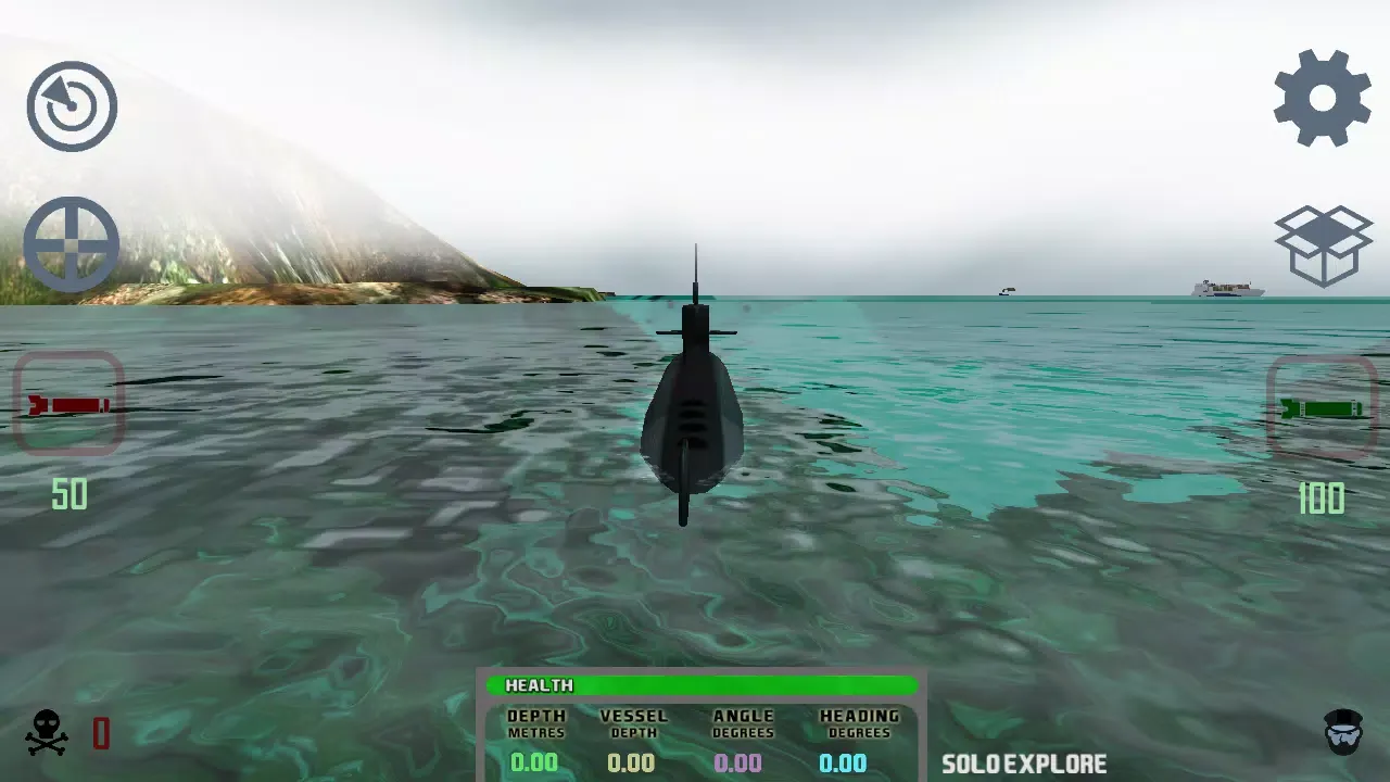 Submarine Sim MMO スクリーンショット