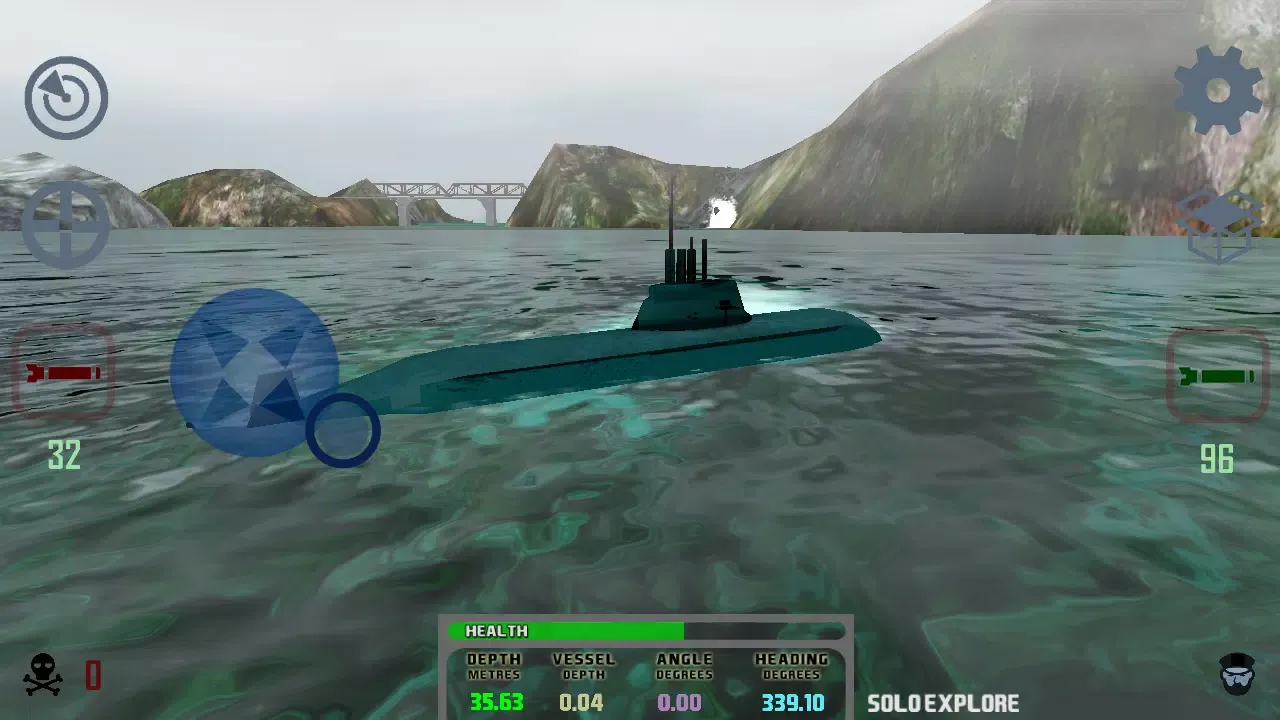 Submarine Sim MMO スクリーンショット