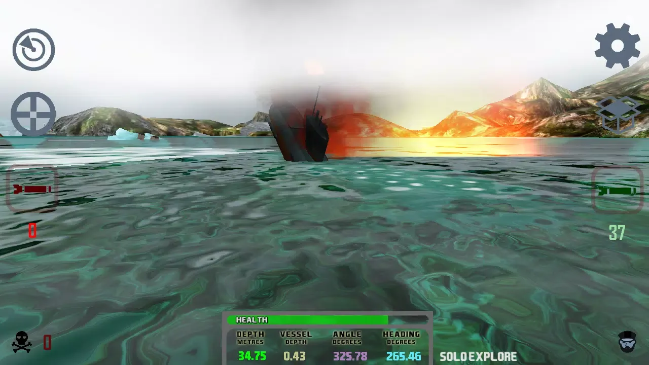 Submarine Sim MMO スクリーンショット
