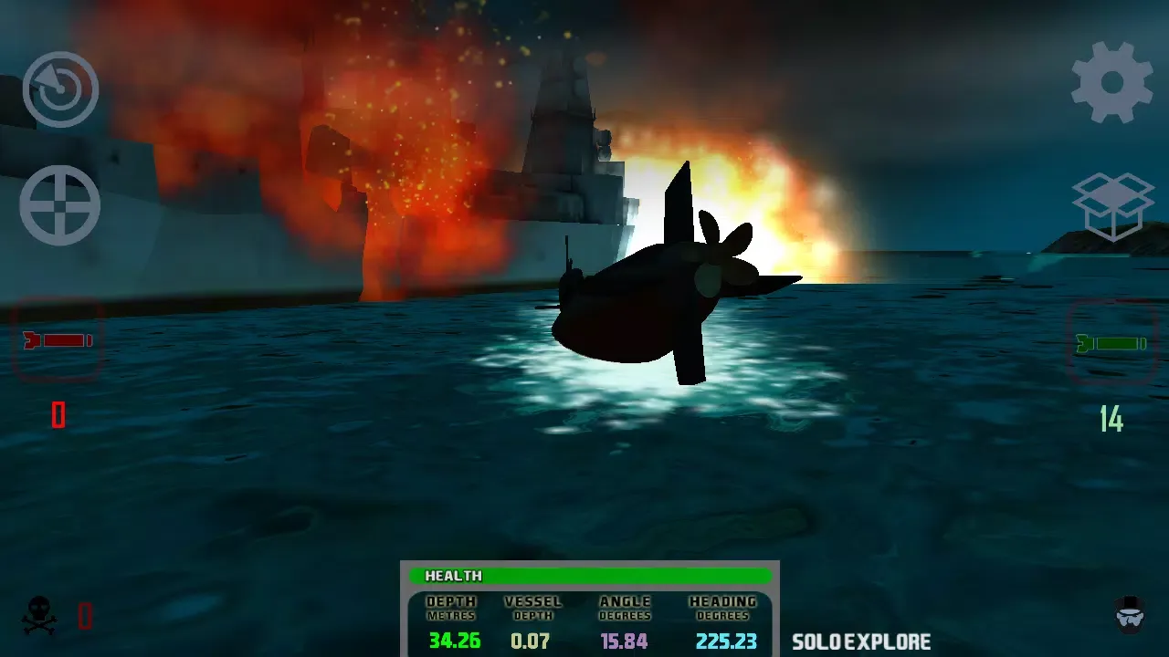 Submarine Sim MMO スクリーンショット