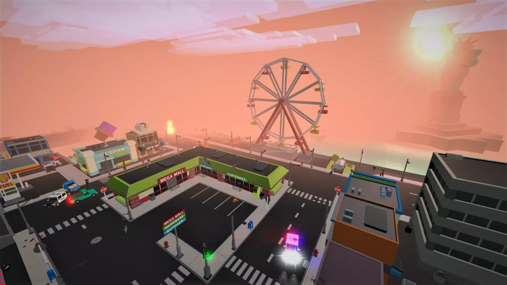 Broke Protocol: Online Sandbox Screenshots