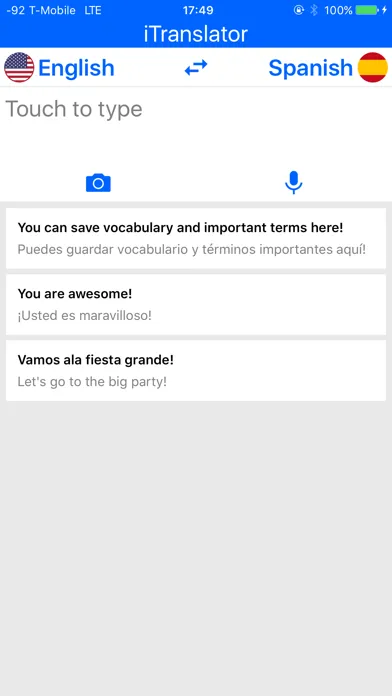 Capturas de pantalla de Deep Translate live Translator