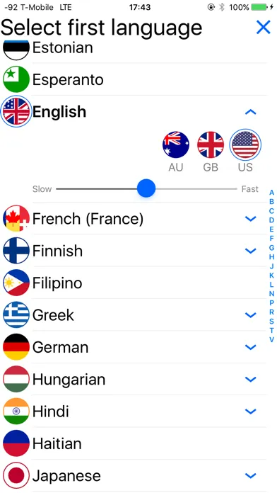 Capturas de pantalla de Deep Translate live Translator