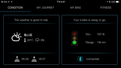 ภาพหน้าจอของ BESV SPORT APP