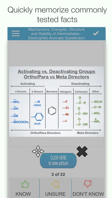 DAT Organic Chem Cram Cards स्क्रीनशॉट