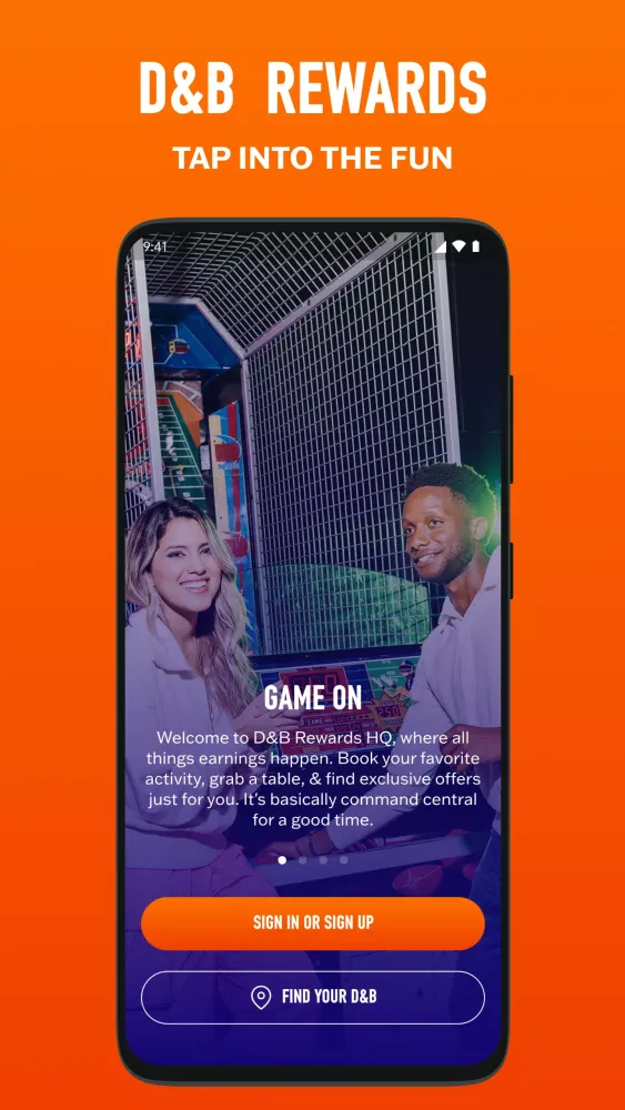 D&B Rewards Screenshots