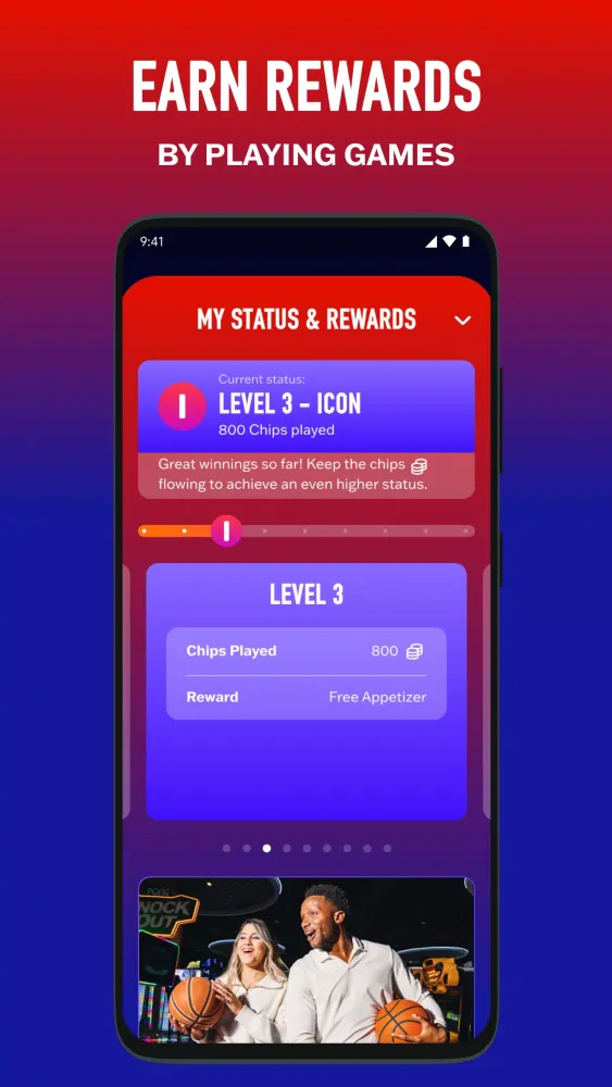 D&B Rewards Screenshots