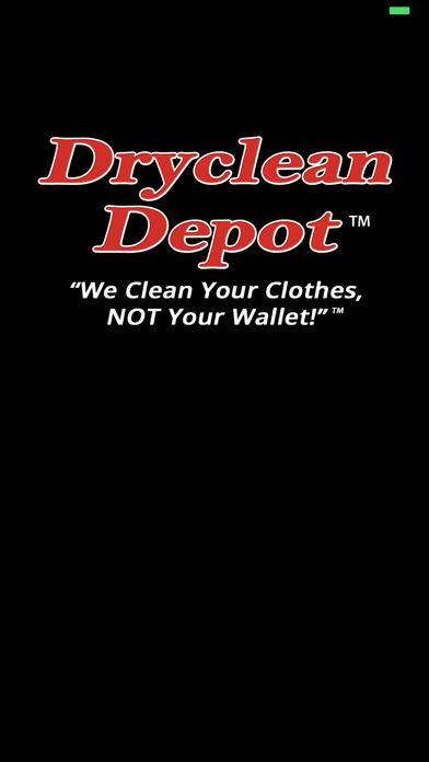 Zrzuty ekranu Dryclean Depot Delivers