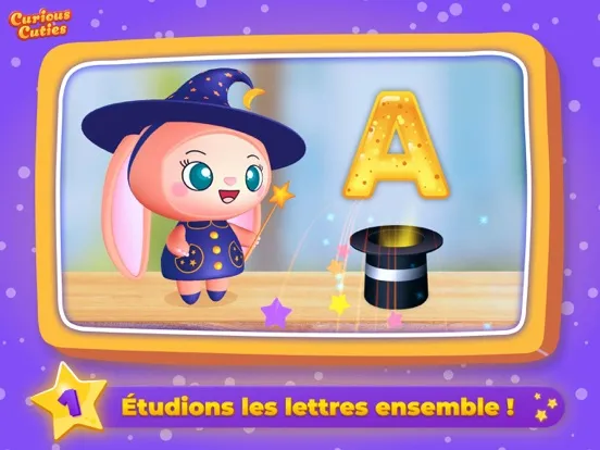 French alphabet with Bunny iPad  Ekran Görüntüleri