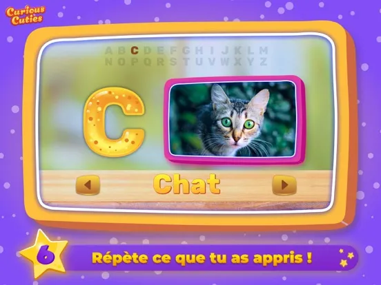 French alphabet with Bunny iPad  Ekran Görüntüleri