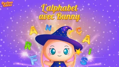 French alphabet with Bunny Ekran Görüntüleri
