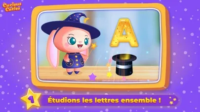 French alphabet with Bunny Ekran Görüntüleri