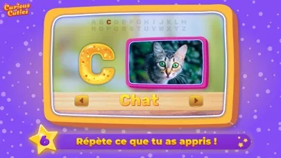 French alphabet with Bunny Ekran Görüntüleri