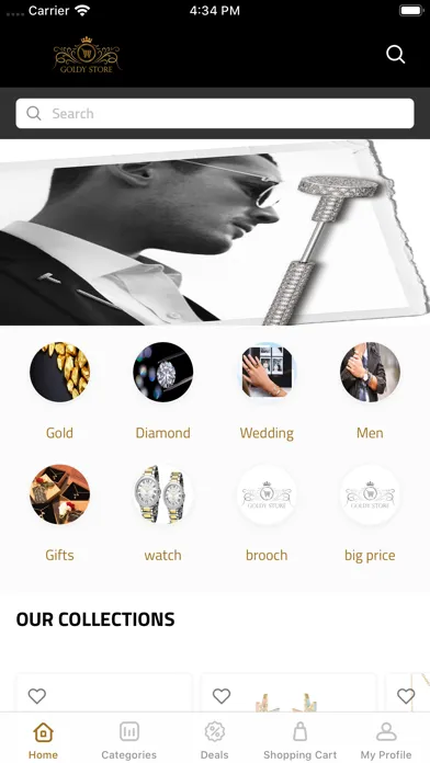 Capturas de pantalla de Goldy Store | سوق الذهب