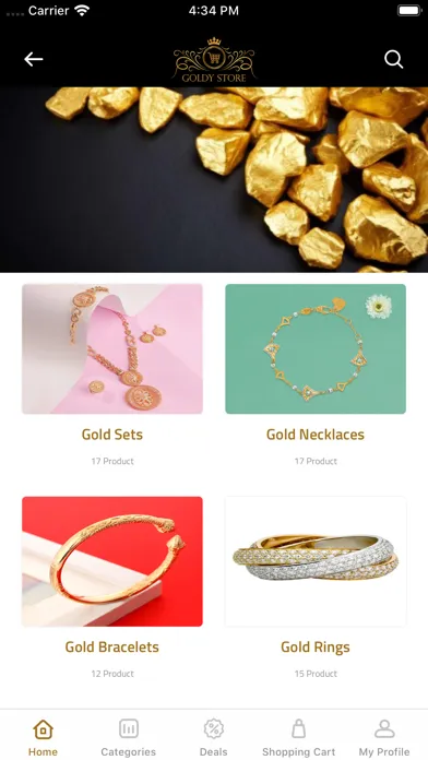 Capturas de pantalla de Goldy Store | سوق الذهب