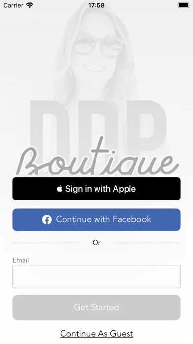 Tangkapan skrin DDP Boutique