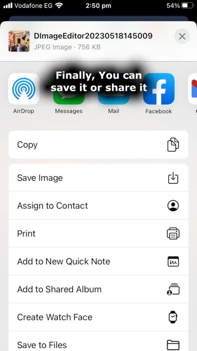 D Image Editor স্ক্রিনশট