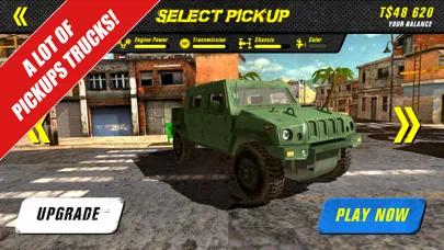 Tangkapan skrin Desert Offroad Pickup Trucks
