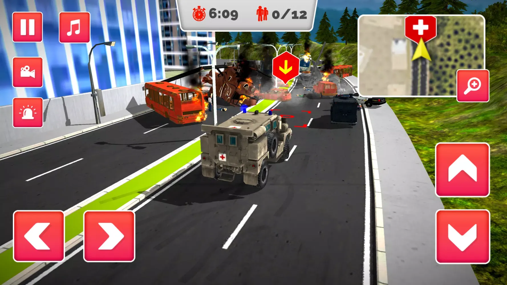 Real Emergency Ambulance 3D Screenshots