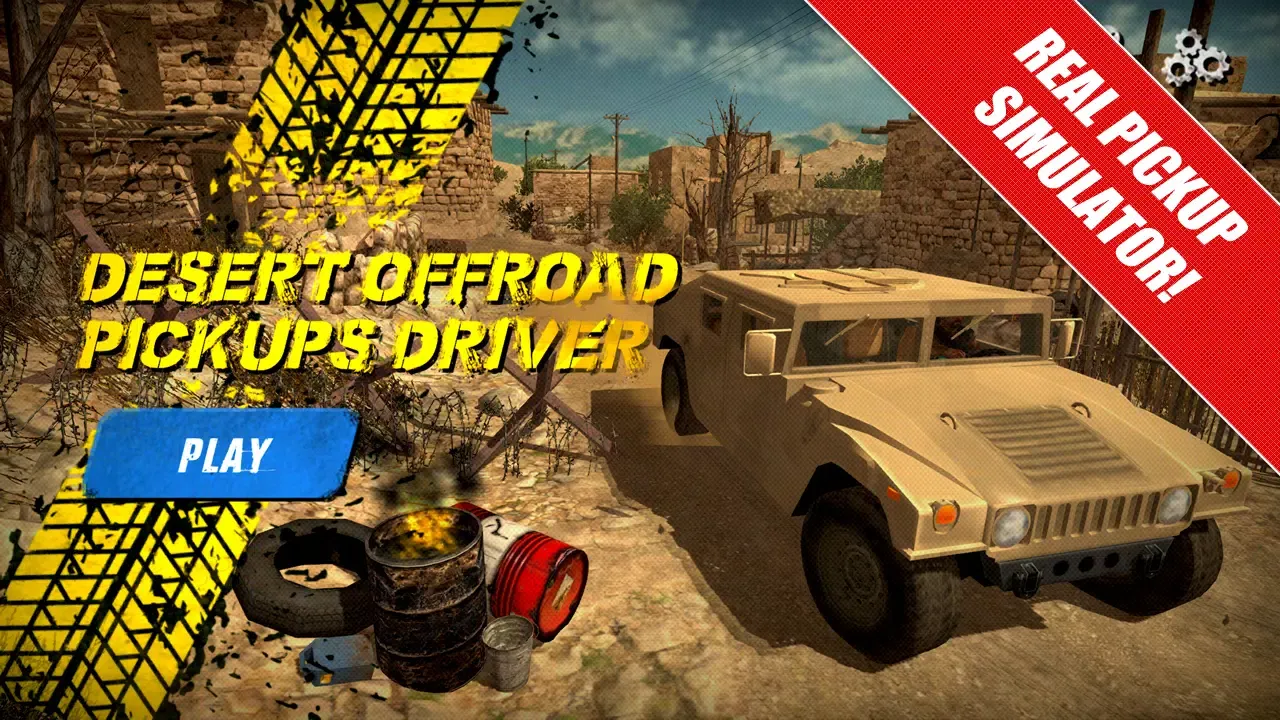 Captures d'écran de Desert Offroad Pickup Trucks