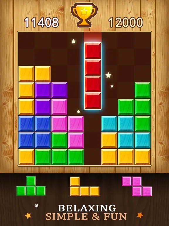 Tangkapan layar Wood Pop - Fun Puzzle Game iPad 