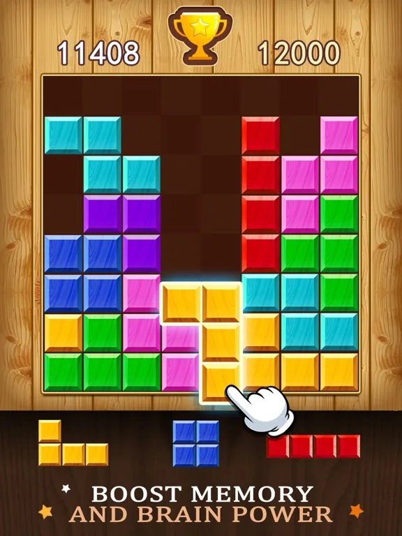Tangkapan layar Wood Pop - Fun Puzzle Game iPad 