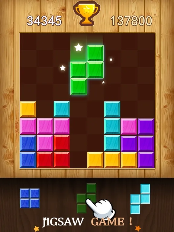 Tangkapan layar Wood Pop - Fun Puzzle Game iPad 