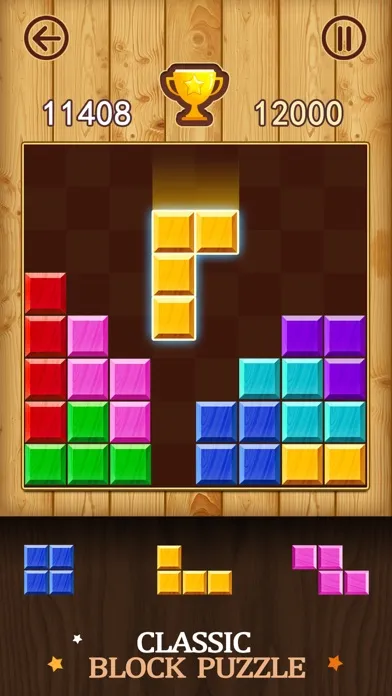 Tangkapan layar Wood Pop - Fun Puzzle Game