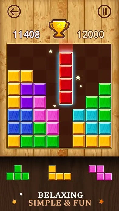 Tangkapan layar Wood Pop - Fun Puzzle Game