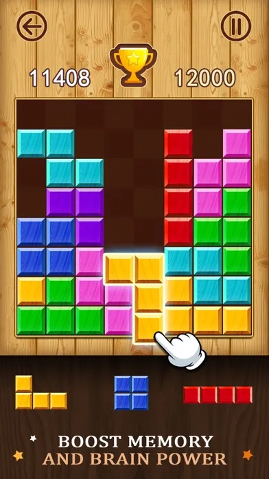 Tangkapan layar Wood Pop - Fun Puzzle Game