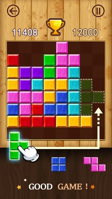 Tangkapan layar Wood Pop - Fun Puzzle Game