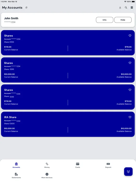 Alcoa Tenn FCU iPad 应用截图