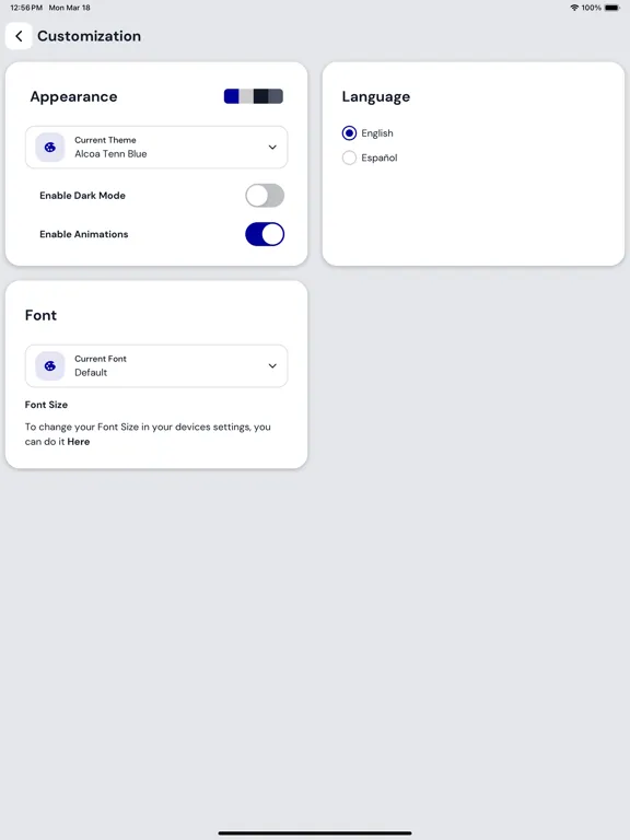 Alcoa Tenn FCU iPad 应用截图