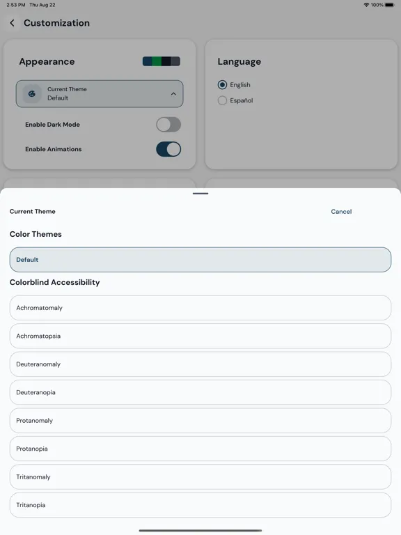 Скриншоты North Star CCU iPad 